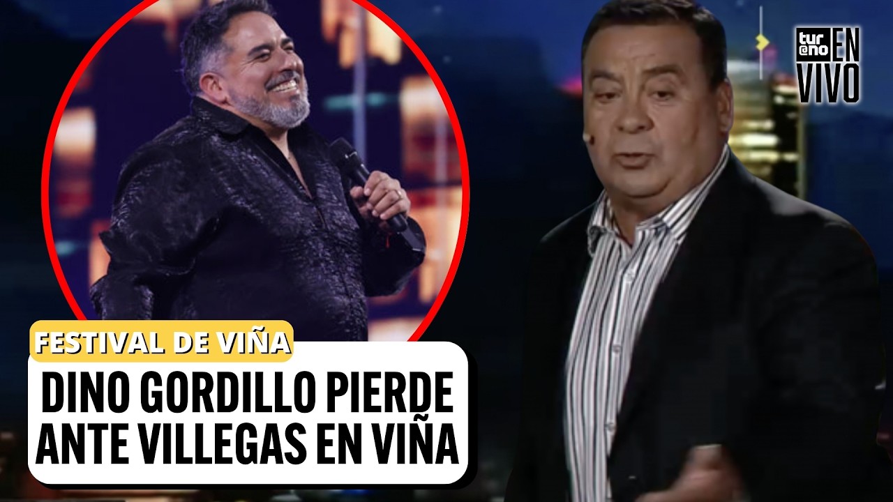 ¿Funa SUPERADA? Dino Gordillo aprueba en CHV pero PIERDE ante Villegas en Viña | Turno En Vivo