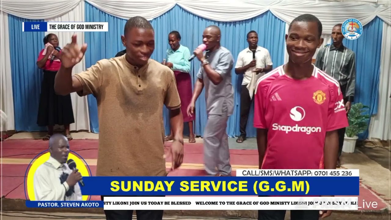 08.03.2026 PRAISE AND WORSHIP 🔥🔥 THE GRACE OF GOD MINISTY LIKONI PST STEVE MINISTERING 🔥🔥 watch out 