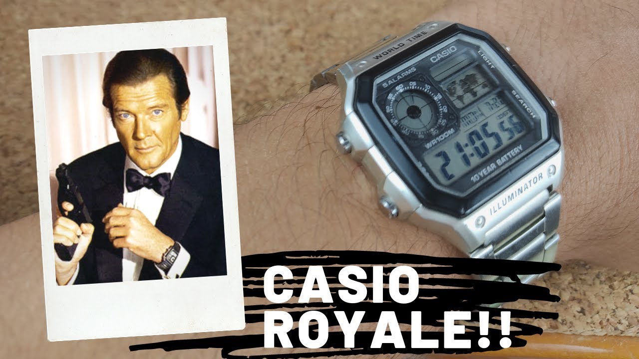 CASIO ROYALE.. κατά κόσμον Casio AE-1200WHD-1AV !!