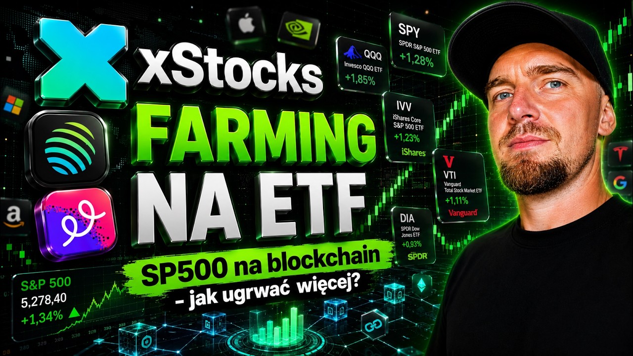 Jak inwestować w ETF przez CRYPTO? XStocks i Jupiter ✅ Opcja na 3X AIRDROP