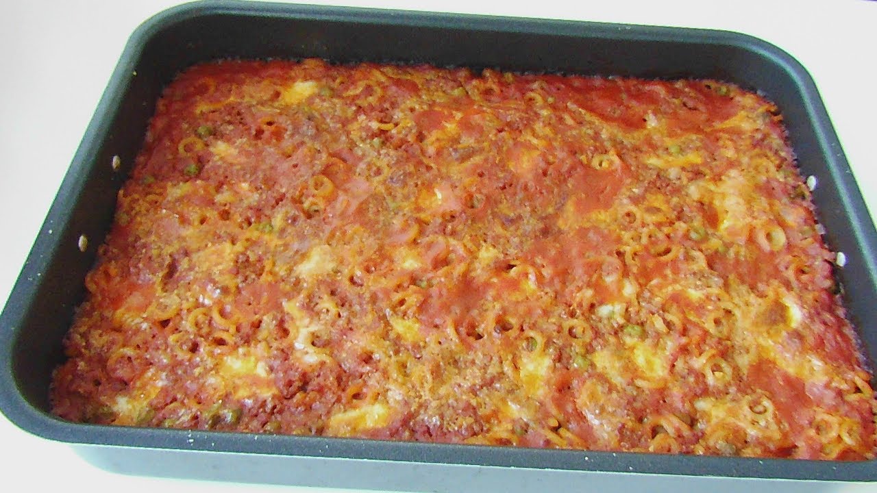 baked italian pasta/ pasta al forno siciliana