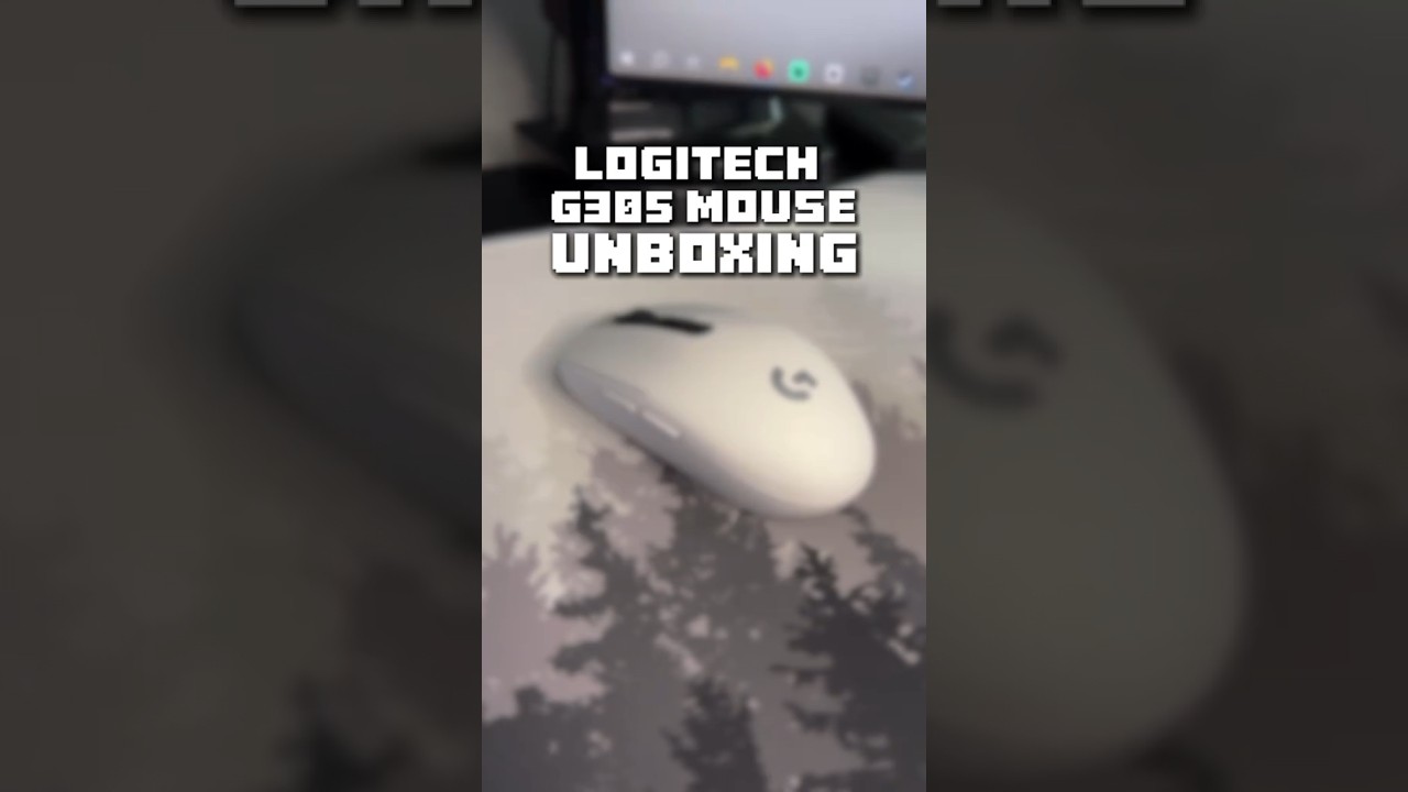 Logitech G305 Lightspeed Mouse Unboxing! #logitech #gamingmouse #unboxing