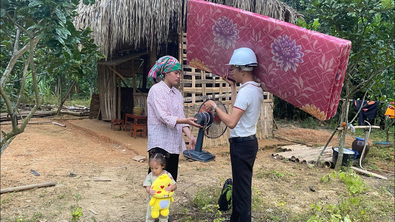 Poor single mother was helped by kind engineer Hung to build her dream house, lytutrieu