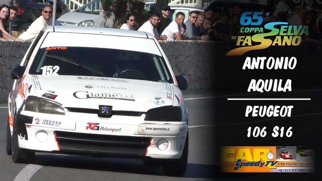 Coppa selva di Fasano 2024 || Antonio Aquila || Peugeot 106 S16