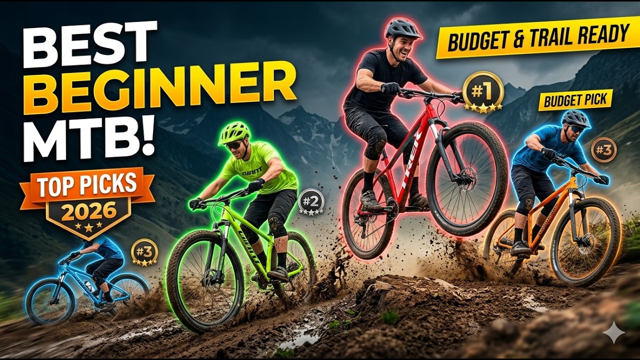 The 4 Best Beginner Mountain Bikes 2026 | Best Entry-Level Mountain Bikes