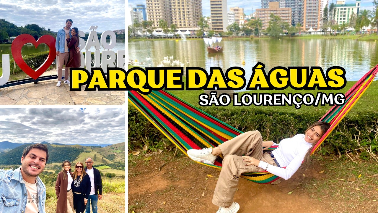 Lugar MARAVILHOSO para FAMÍLIA! Parque das Águas em São Lourenço/MG. Vocês precisam conhecer!!