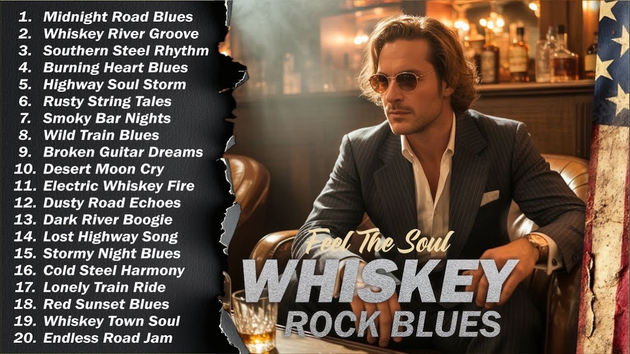 Live 24/7 | Blues Rock Ballads & Soulful Worship | Relaxing Healing Music for Peace & Sleep
