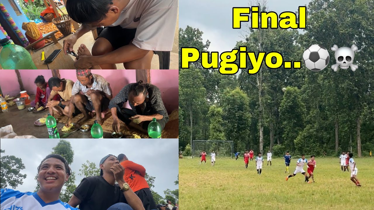 Football Tournament ko Finalma Pugiyo || SundarBinitaVlog 