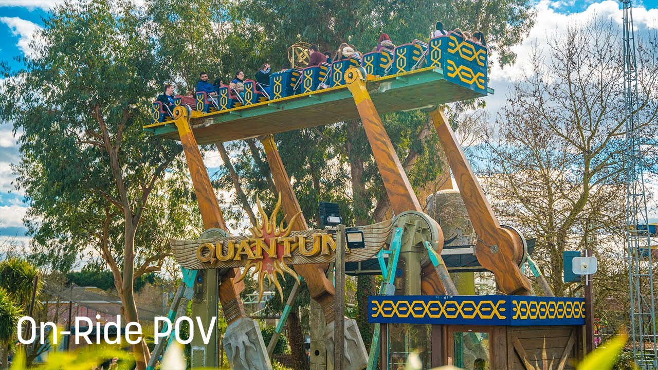 Quantum at Thorpe Park - POV - 4K - 2023
