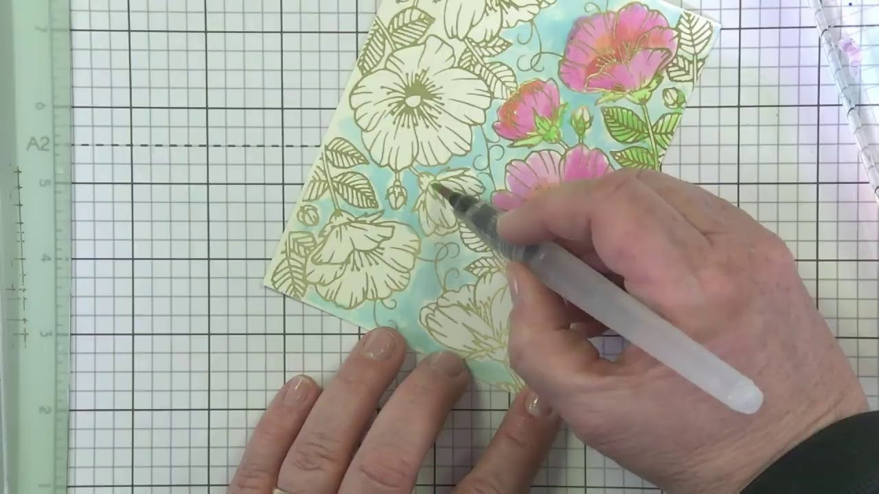 Spellbinders Live - Горячее фольгирование с коллекцией Delicate Impressions Glimmer от Becca Feeken