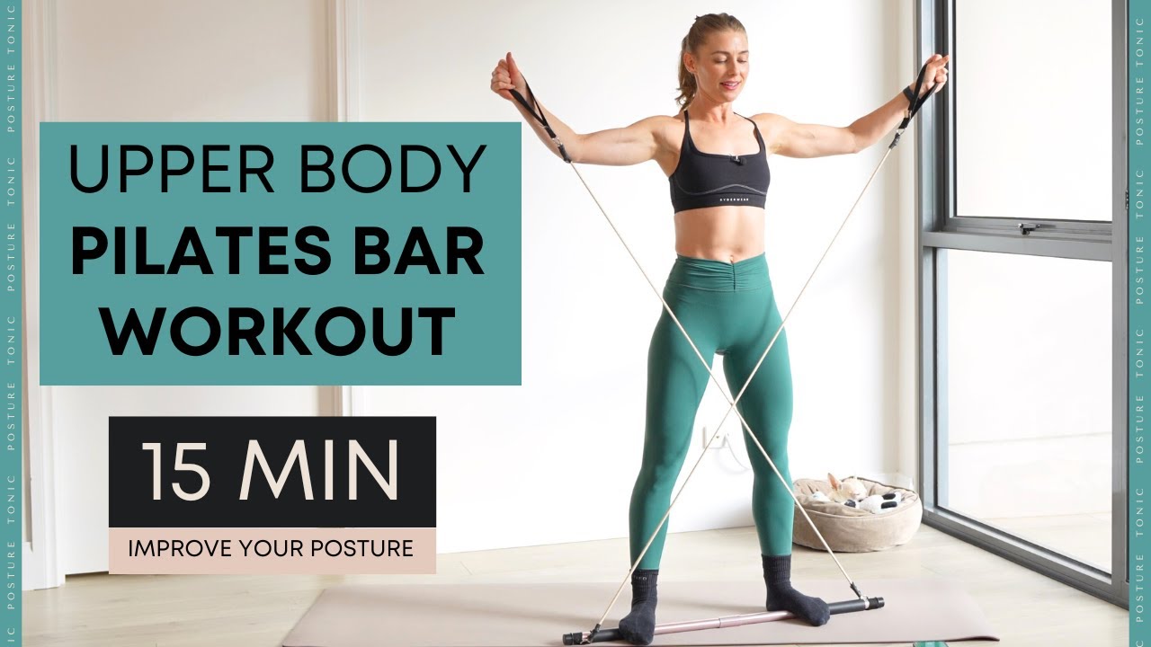 15 MIN PILATES BAR Upper Body Workout For A Sculpted Physique