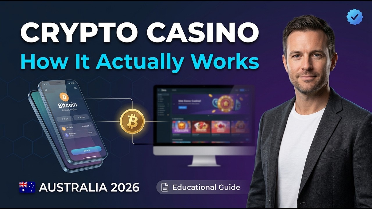 🎰 Crypto Casino Australia How It Works | Bitcoin Deposits 2026 🇦🇺