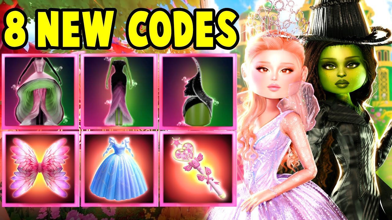 ALL *NEW WICKED UPDATE CODES 2025* ALL WORKING CODES FOR DRESS TO IMPRESS NEW UPDATE! DTI CODES