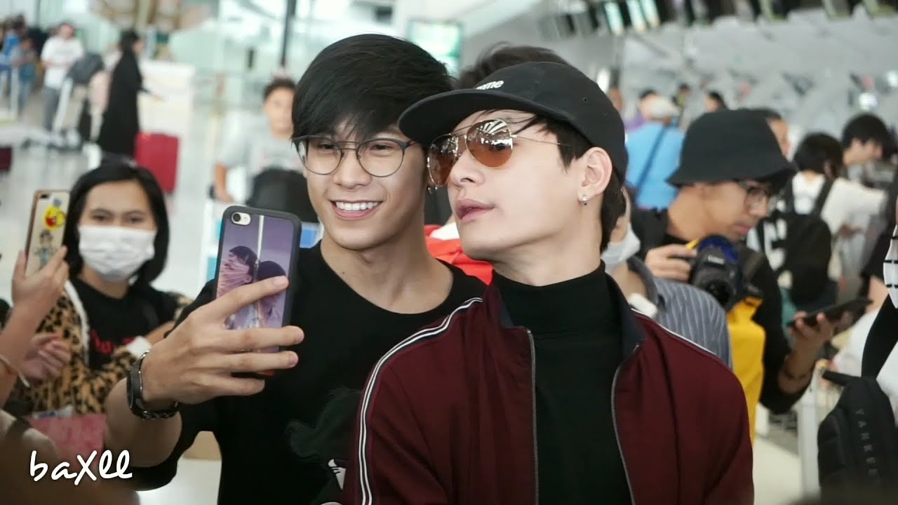 180316 Singto&Krist - Heading to Chengdu @ BKK Airport