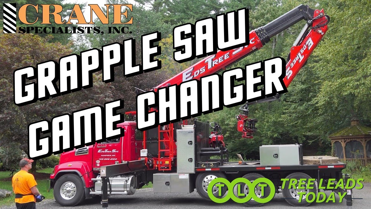 Grapple Saw Game Changer Crane Specialists TreeMax 600SE