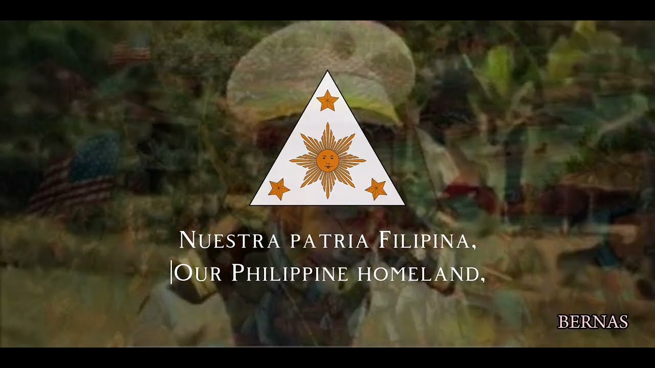 Nuestra Patria Filipina | Anti-American Imperialism Filipino Patriotic Song (Spanish Lyrics)