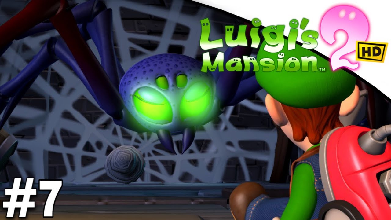 Le BOSS ARAIGNÉE ! - LUIGI’S MANSION 2 HD [#7]