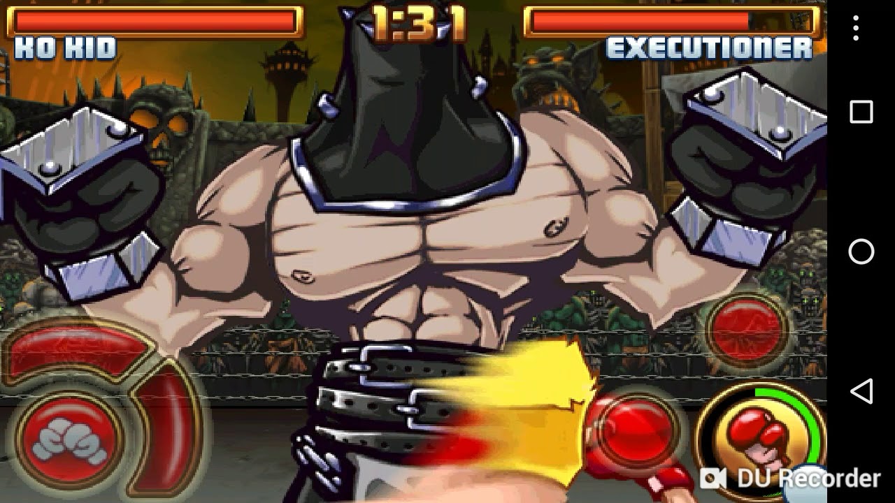 Super K.O. Boxing 2 Executioner lighting KO