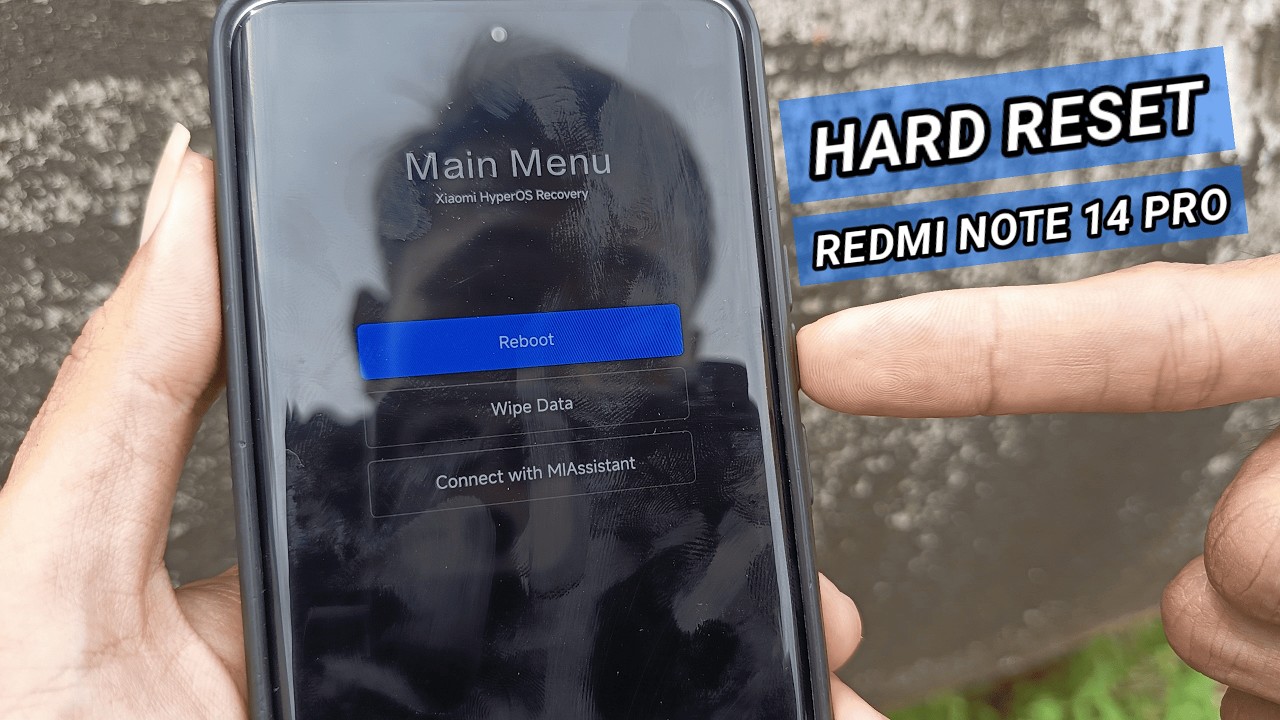 CARA HARD RESET REDMI NOTE 14 PRO 5G