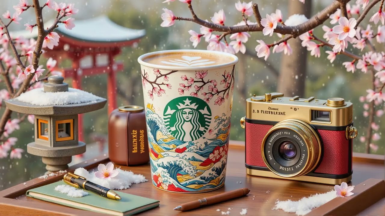 [広告なし][スターバックス ウィンター ジャズ バックグラウンド ミュージック] 1 月の冬の朝にぴったりの、心地よいジャズ ☕ 穏やかな音楽が冬の静けさに溶け込み、勉強や仕事に最適です。