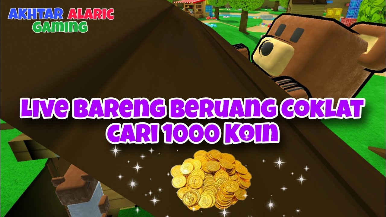 Super Bear Adventure - Live Bareng Beruang Coklat Cari Koin Emas