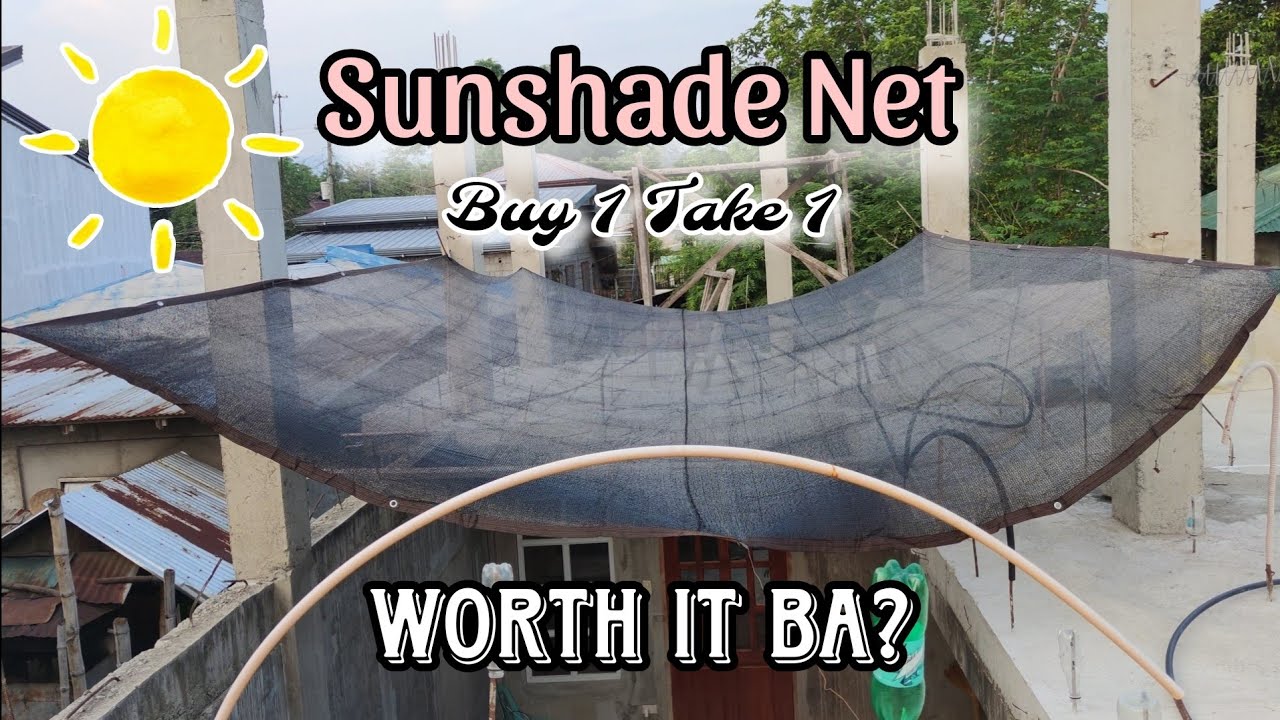 Buy 1 Take 1 Sunshade Net sa Shopee or Lazada | Worth it nga ba?