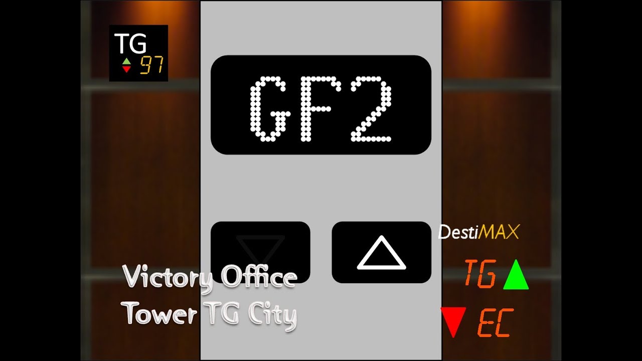 [S1E13, Animated] High-Speed TGEC DestiMAX Elevator at Victory Office Tower, TG City