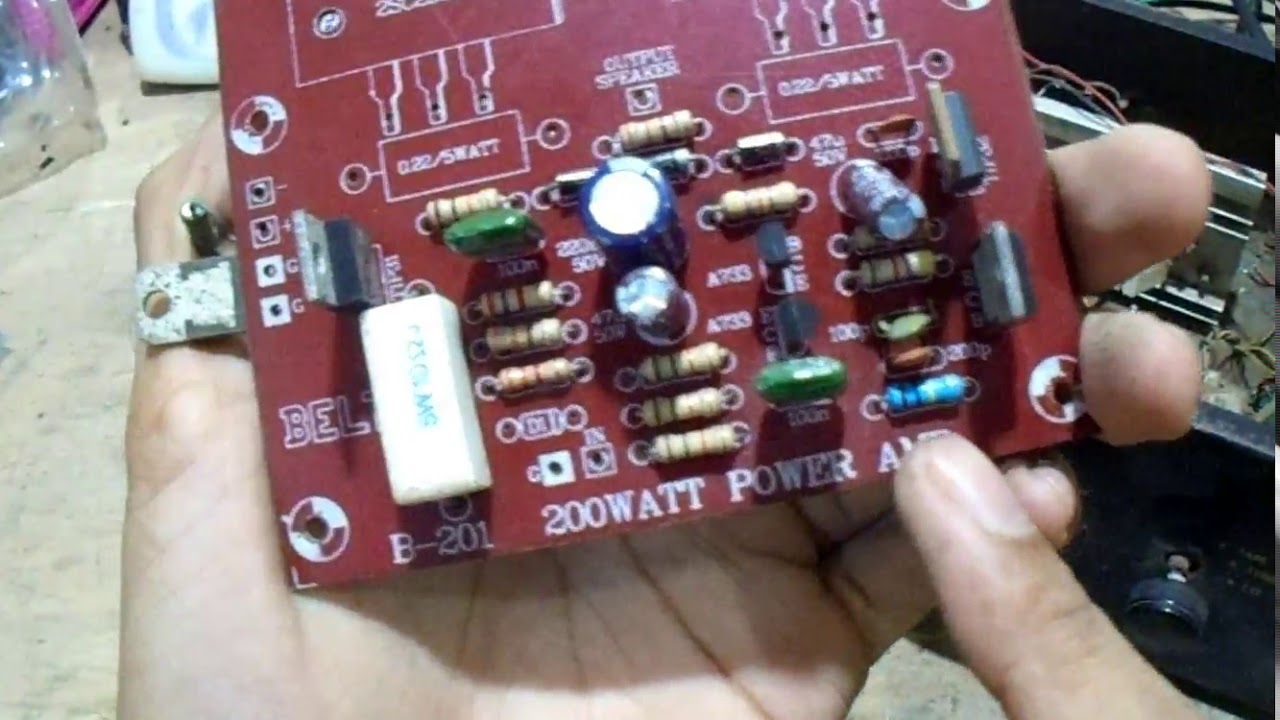 Servis Power Amplifier Suara Gembradak