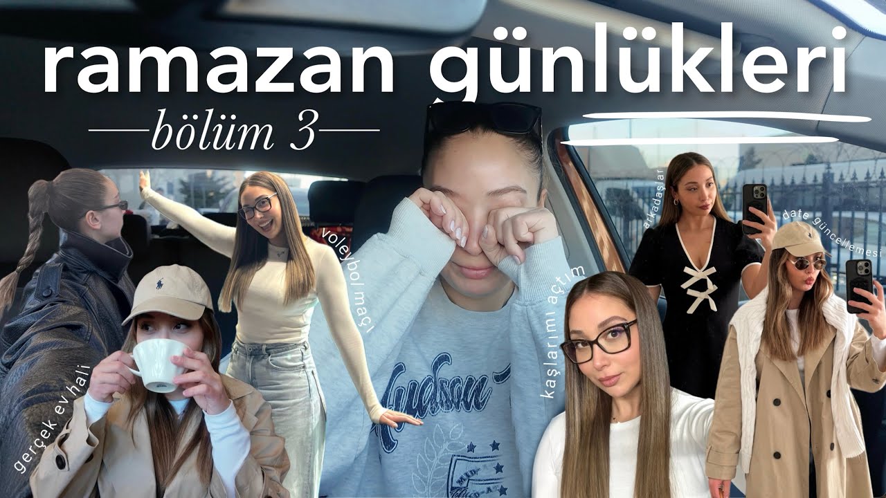 ramazan günlükleri no 3 | kaşlarımı açtım, yulaf tarifi, voleybol maçı, ev hali, arkadaşlar