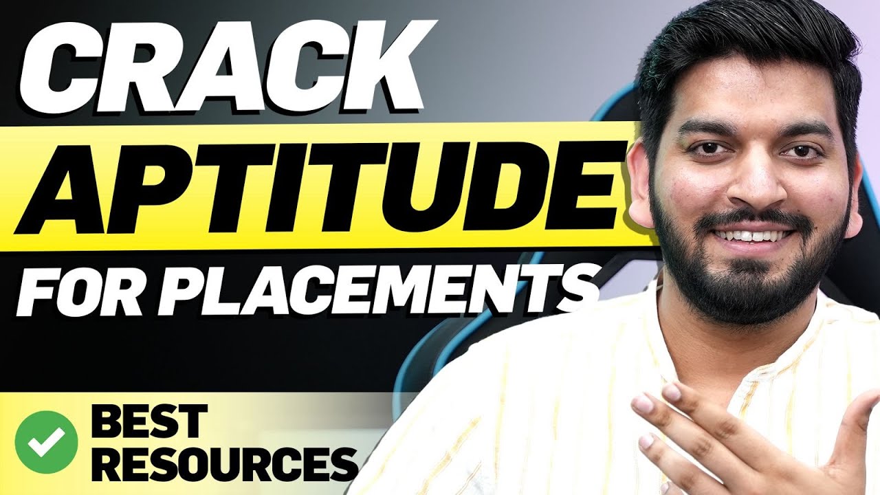 MASTER the APTITUDE Test for PLACEMENTS 🚀 FREE Resources Inside 🔥