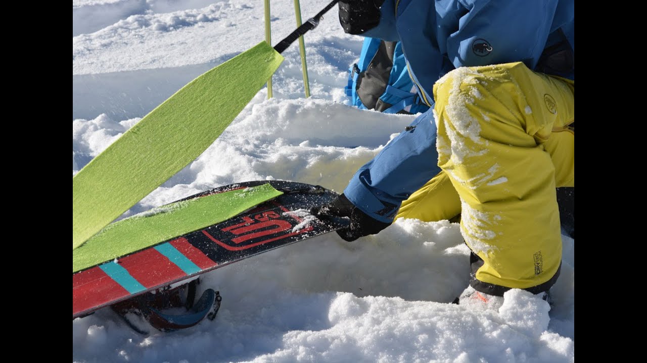 7 - Le pelli per la Splitboard - Tutorial Freeride e Scialpinismo