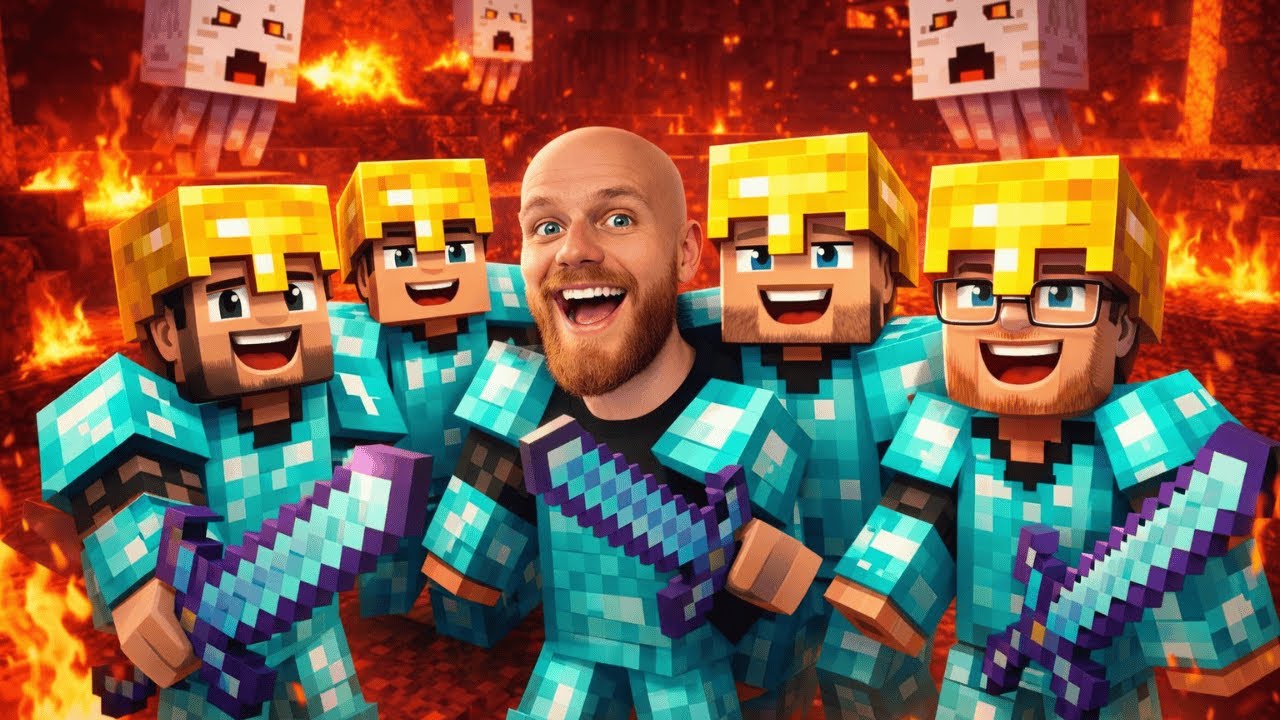 KIJK welke ZELDZAME loot we vonden in de NETHER… | Minecraft Survival #15
