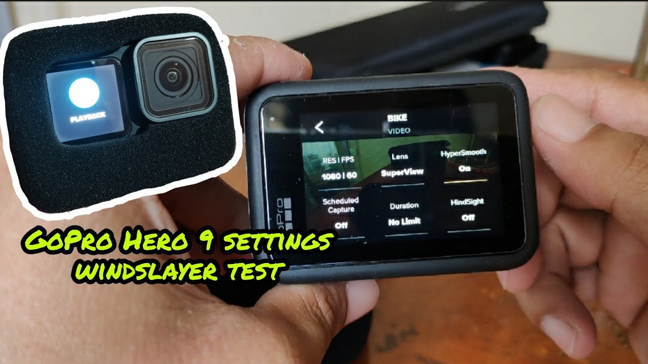 GoPro hero MTB vlog settings plus windslayer test.