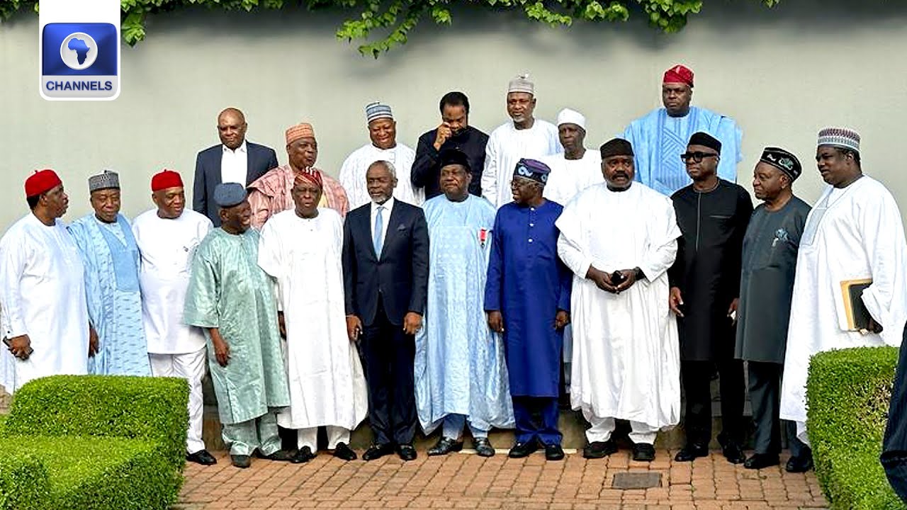 Tinubu Meets With Class Of 1999 Governors At Aso Villa