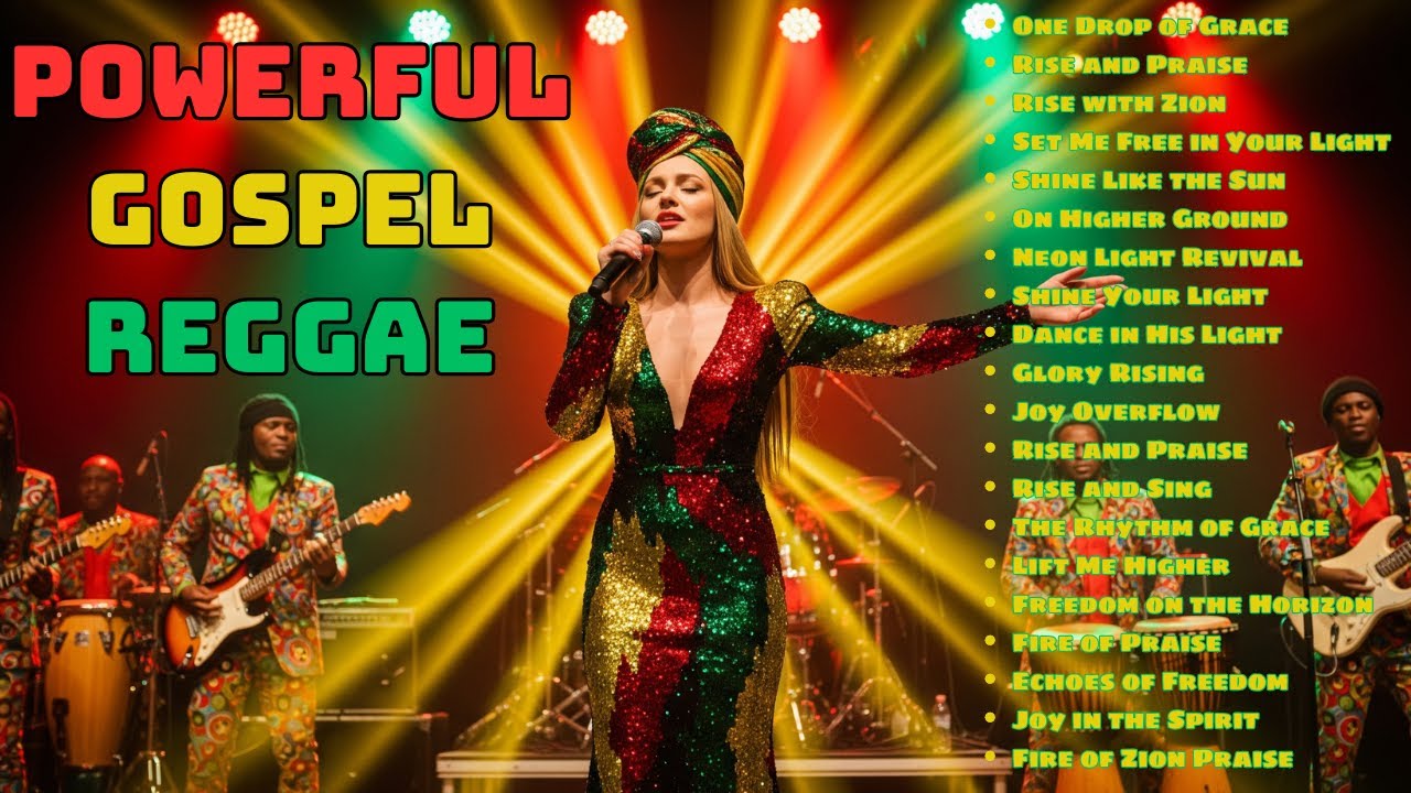 Praise the Lord with Gospel Reggae | An Inspiring Mix of Uplifting Worship Songs for Hope and Joy