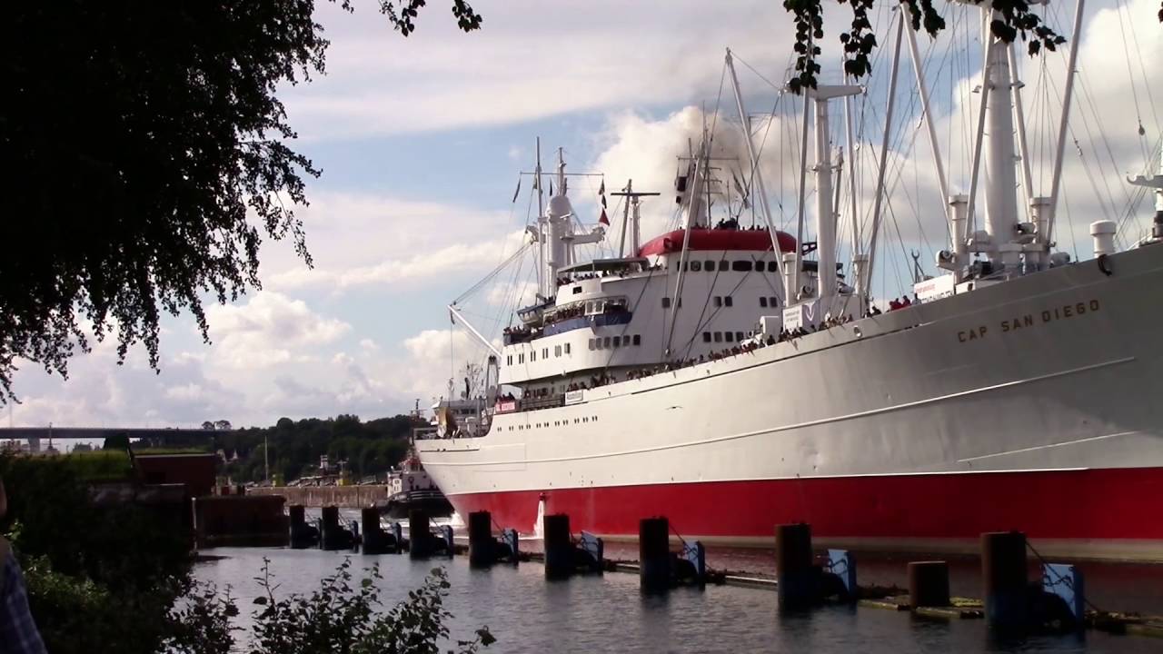 Cap San Diego - Holtenauer Schleuse