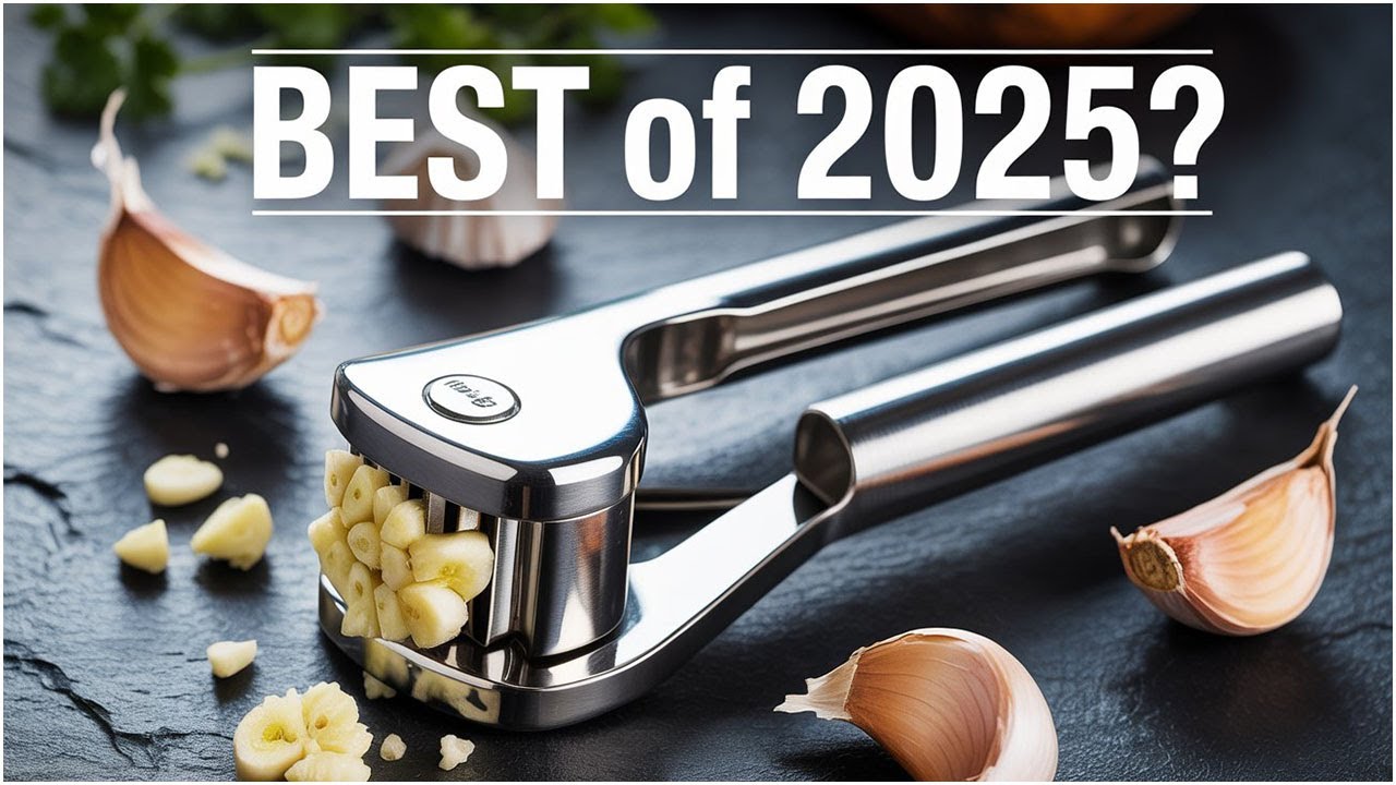 Find Your PERFECT Garlic Press Now! Top 5 Best Garlic Presses of 2025—Best Garlic Mincer & Crusher
