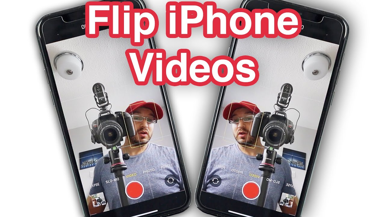 How To Flip Your Videos On iPhone 11, iPhone Xs, iPhone SE, iPhone 8 and iPad