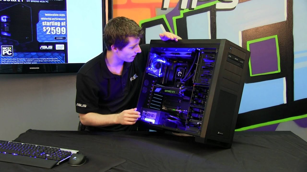 NCIX PC Vesta I1 Carbon Fiber Wrapped Gaming System Showcase NCIX Tech Tips
