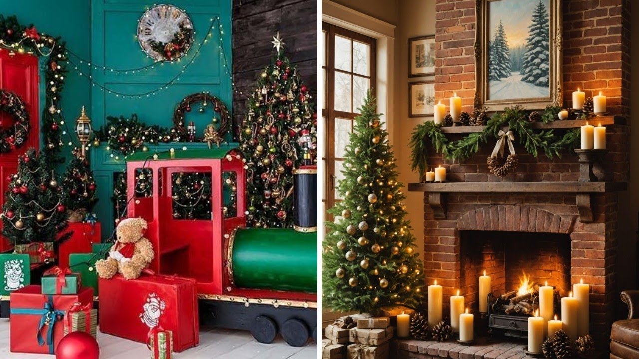 Rustic & Cozy Farmhouse Christmas Decor Ideas | Christmas 2024 | Farmhouse Christmas Decor