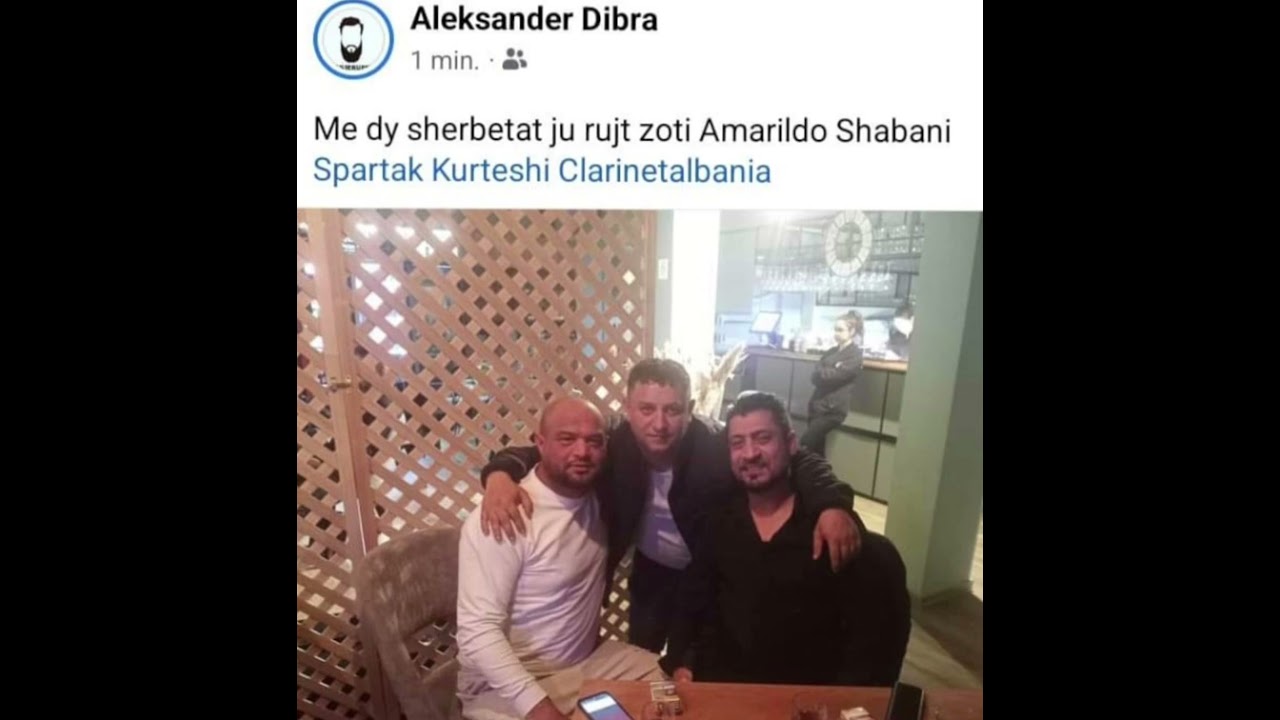 Amarildo shabani live  gjithe jeten sarosh kam qen