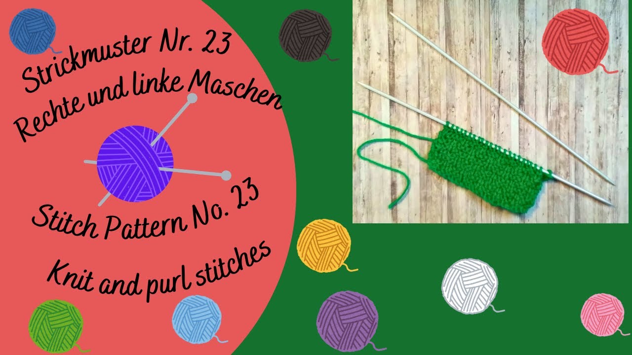 Strickmuster Nr. 23 // Stitch Pattern No. 23