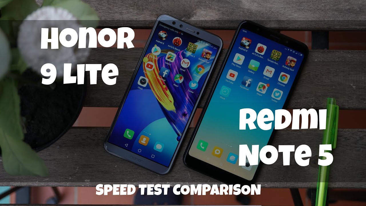 Honor 9 Lite vs Redmi Note 5 Speed Test Comparison - Which is a faster phone?