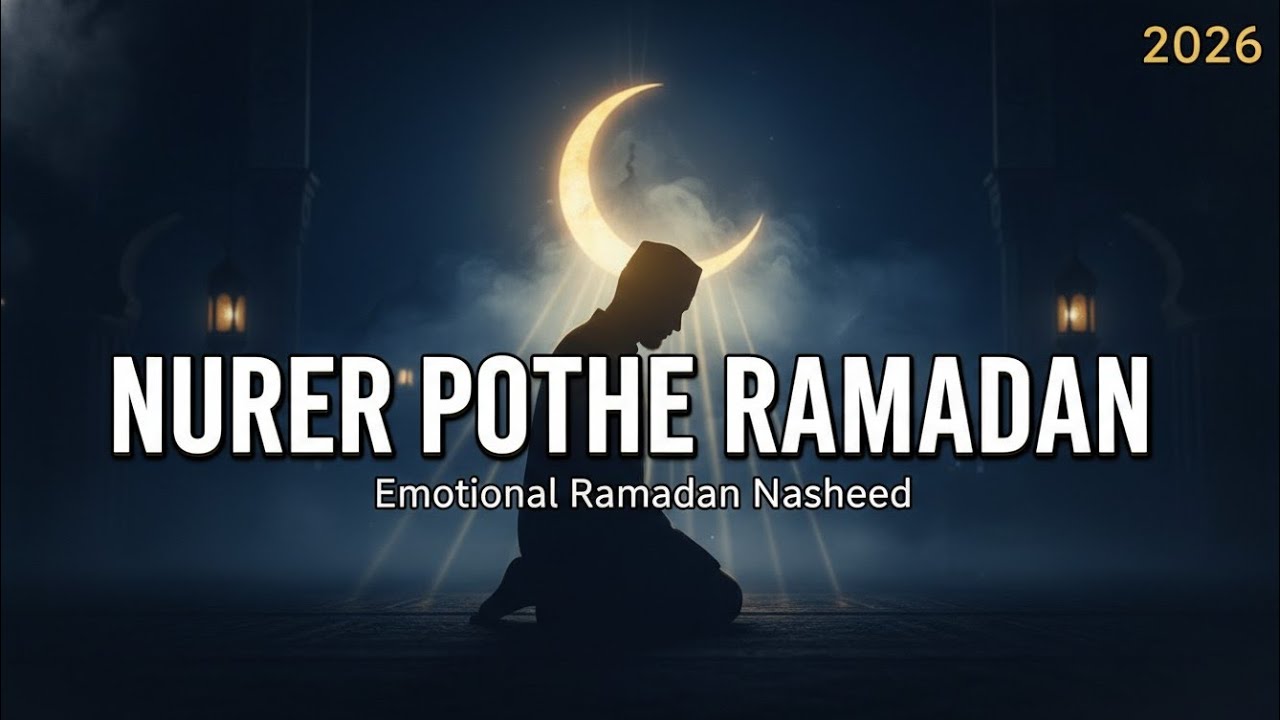 Nurer Pothe Ramadan | Emotional Ramadan Nasheed 2026 | Heart Touching Islamic Ghazal