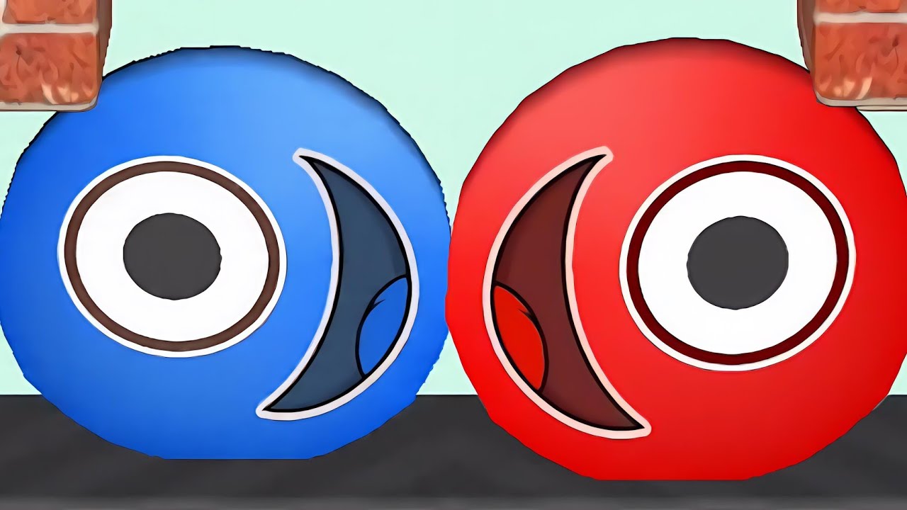Hungry Balls vs Muscle Red Ball Man Gameplay Walkthrough Part 6 #Trending #Viral #HungryBalls