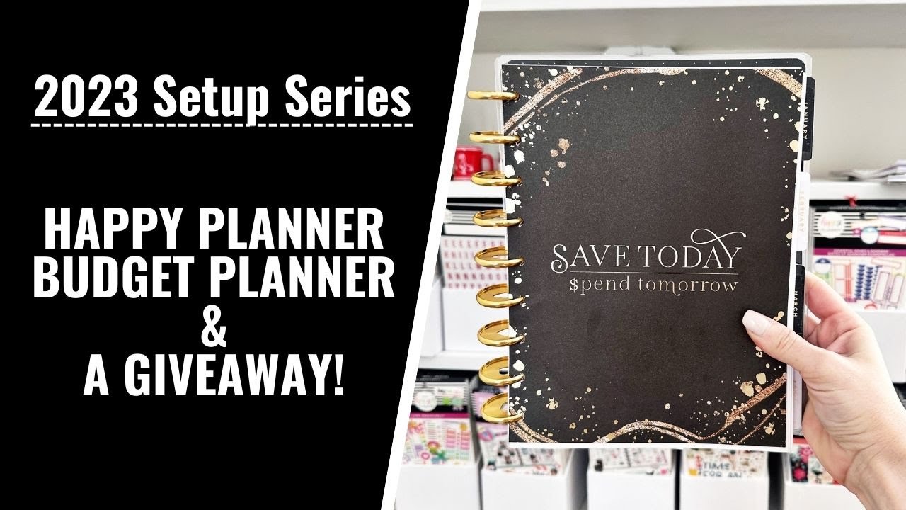 MY 2023 BUDGET PLANNER SETUP! PLUS A GIVEAWAY
