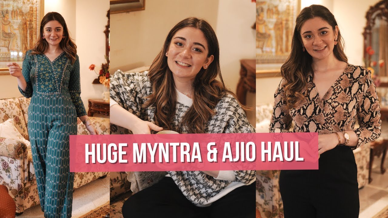 A Pro Fashion Director Styles My Outfits | Myntra & Ajio Haul ft. @Tarun Nathani | Sana Grover
