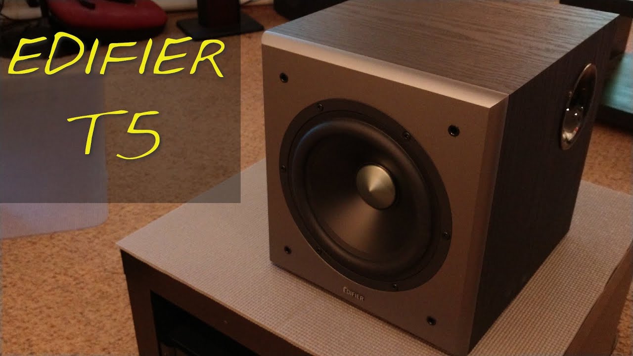 How to Setup a Desk Subwoofer : FEAT- Edifier T5 _(Z Reviews)_