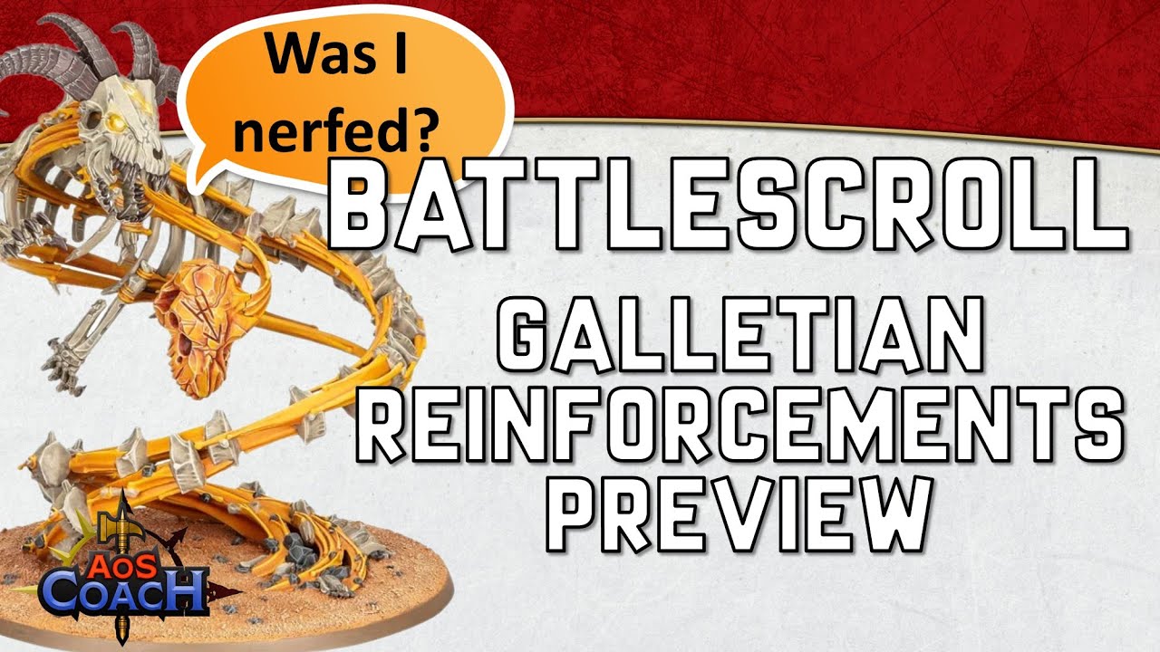Galletian Reinforcements Preview: Oct '22 Battlescroll