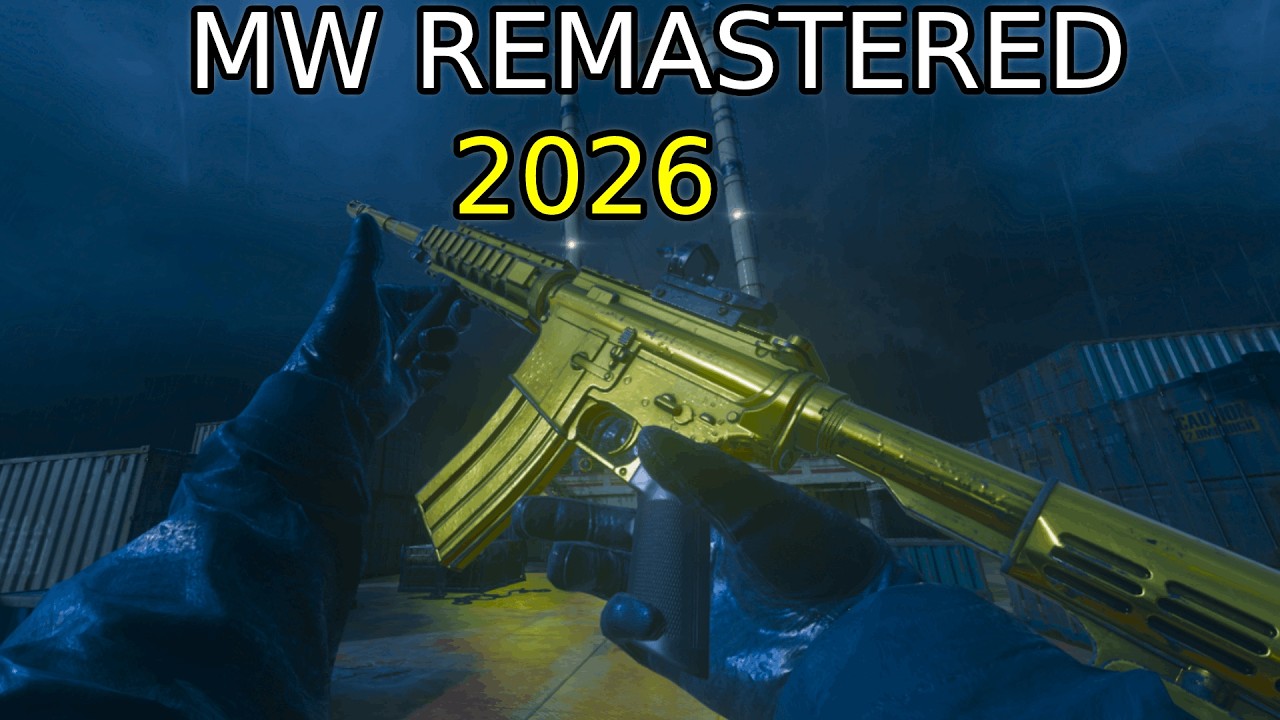COD4 REMASTERED Multiplayer Gameplay En 2026 (Sin Comentario)